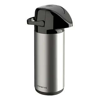 Garrafa Térmica Bomba De Pressão De Vidro 1l Inoxidåvel Café Garrafa Térmica Bomba De Pressão De Vidro 1l Inoxidåvel Café