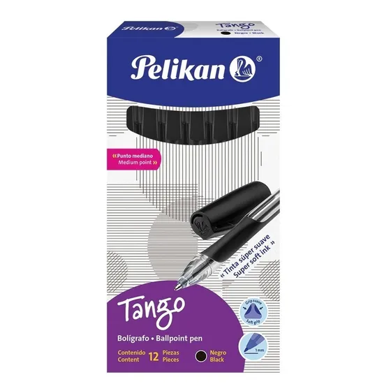 Boligrafo Pelikan Tango Negro X12
