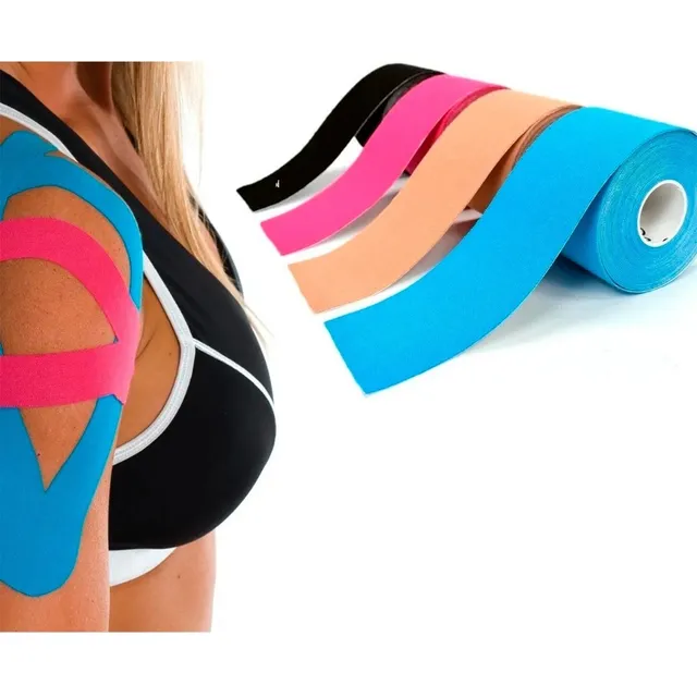 Venda Kinesiológica Cinta Terapéutica Tape Taping 5m Premium