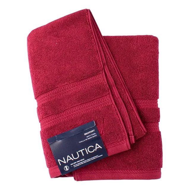Toalla Nautica Baño Completo Doble Capa 100% Algodón
