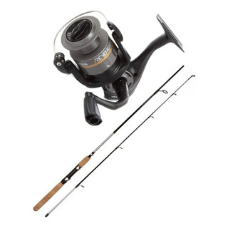 Combo Caña Rapala Corux 6 Pies + Carrete 10 Lb +linea Combo Caña Rapala Corux 6 Pies + Carrete 10 Lb +linea