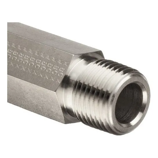 Parker 6 Mhln Acero Inoxidable Tubo Niple Hexagonal Largo 3