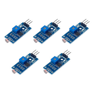 Paquete 5 Pzas Modulo Sensor De Luz Fotorresistencia Ldr Paquete 5 Pzas Modulo Sensor De Luz Fotorresistencia Ldr