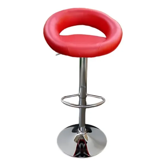 Silla Taburete Barra Mesón De Cocina Isla Ajustable  Negro