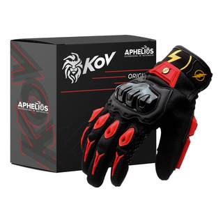 Par De Guantes Reforzado Kov Original Flash Rojo Deportivos Par De Guantes Reforzado Kov Original Flash Rojo Deportivos