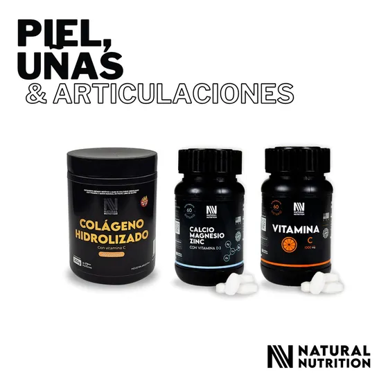 Piel, Uñas Y Articulaciones - Combo Natural Nutrition Naranja