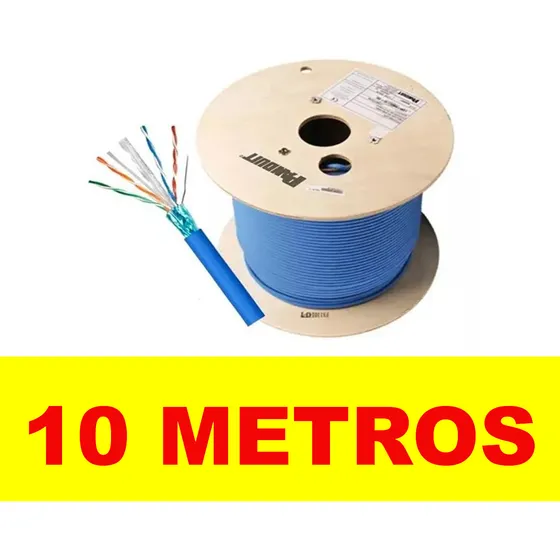 Cable De Red Utp Panduit 10 Metros Cat6 Internet 100% Cobre