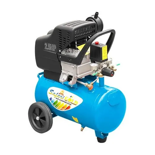 Compresora De Aire 24 Litros Azul 2.5hp Bm-24l Bl