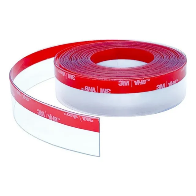 Veda Porta Transparente 10 Metros 4,5cm Fita Vidro Janela