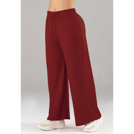 Pantalón Sudadera Mujer Rojo Fi 8618