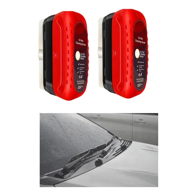 Limpiador Parabrisas X2 Carro Limpia Grasa Ventana Espejo