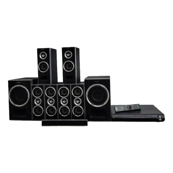 Home-theater Sony Dav-dz7t Com  9 Caixas P 60