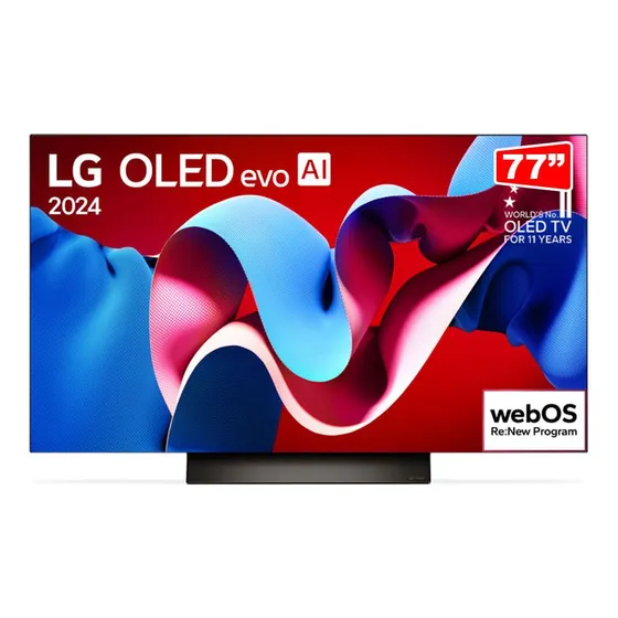 Smart Tv 77  4k LG Oled77c4psa Evo, 120hz, G-sync Freesync