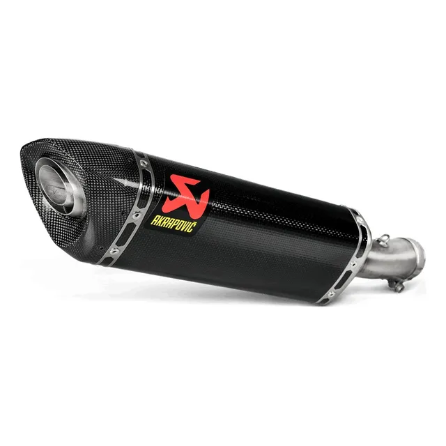 Escape Akrapovic S-k4so6-apc Moto Kawasaki Z 400 Carbono