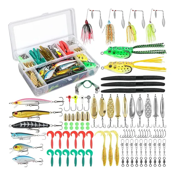 Iron Tree Pesca Profesional kit De Curricanes Pesca 102 Pcs Color Verde Lima