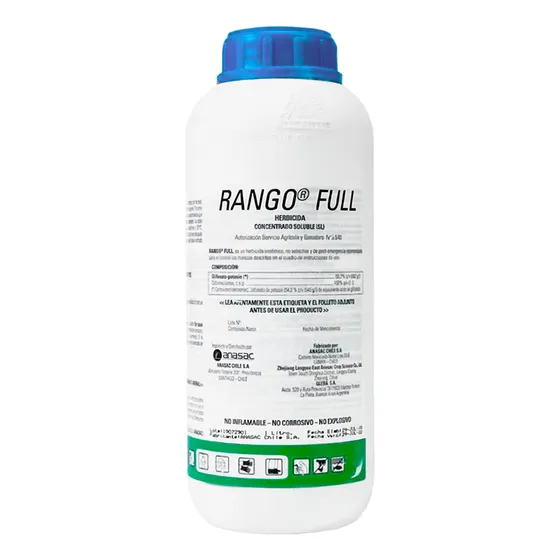 Mata Maleza Anasac Rango Full 1 L (glifosato 66,2%) Granetal