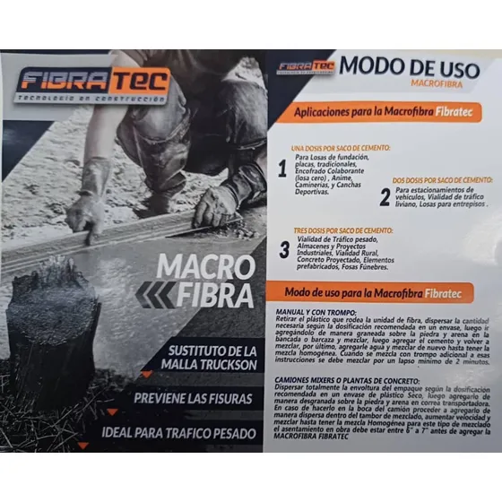 Macrofibra (sustituto De La Malla Truckson)