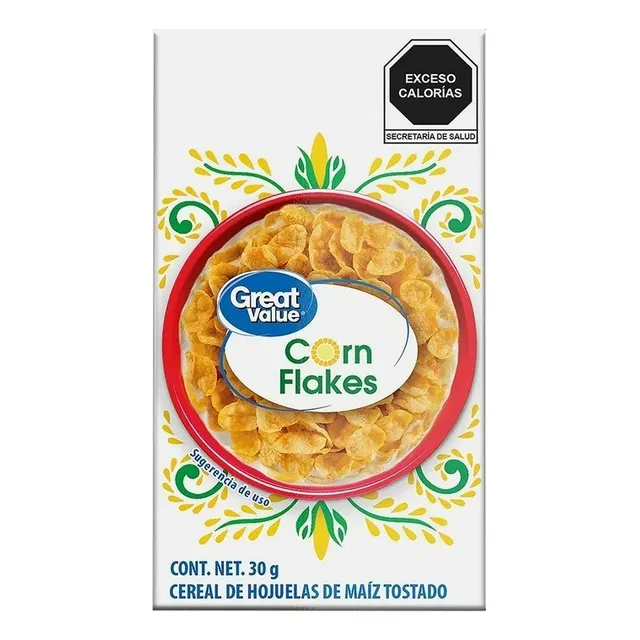 2 Pza Cereal Great Value Corn Flakes 30 G