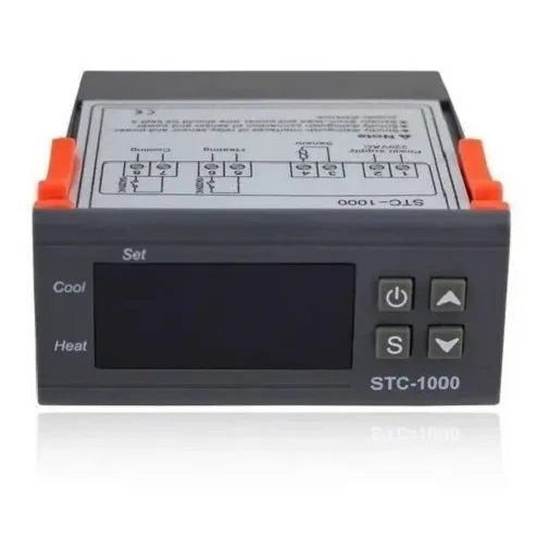 Termostato Controlador Temperatura Digital 110-220v Stc 1000