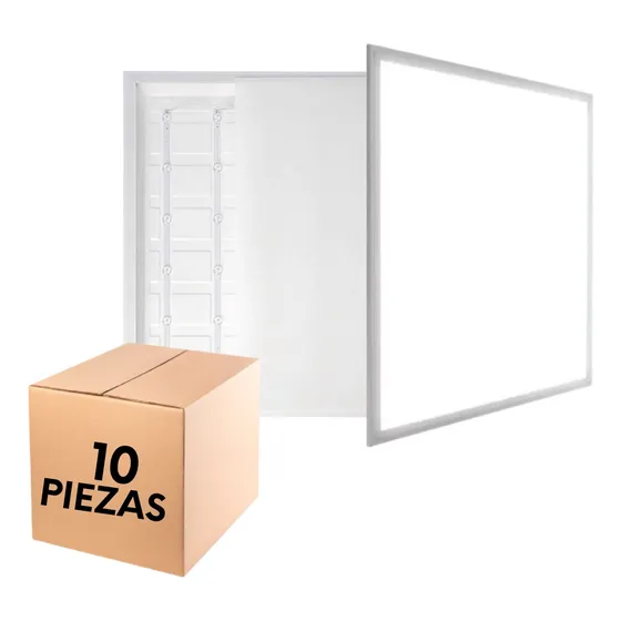  Lámpara Plafón Led De Techo Lumicraft 50w Panel 60x60 6500k