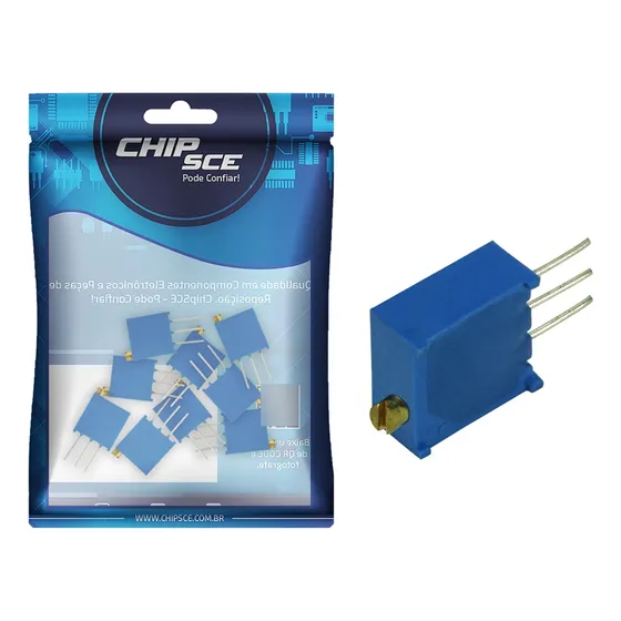 10x Trimpot Multivoltas 3396w 10k 25 Voltas - Alta Qualidade