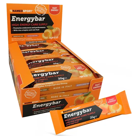 Caja X 12 Energybar Namedsport Sabor Apricot