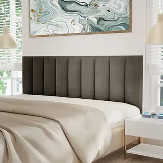 Cabeceira Casal Kasabela Estofada 140cm Suede ClĂĄssica Cabeceira Casal Kasabela Estofada 140cm Suede ClĂĄssica