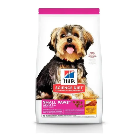 Alimento Hill's Science Diet Adult Small Paws para perro adulto de raza mini y pequeña sabor pollo de 2 kg | Cuotas sin interés