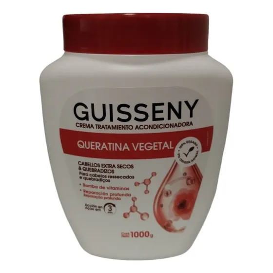 Crema De Tratamiento Guisseny Queratina Vegetal 1000 G