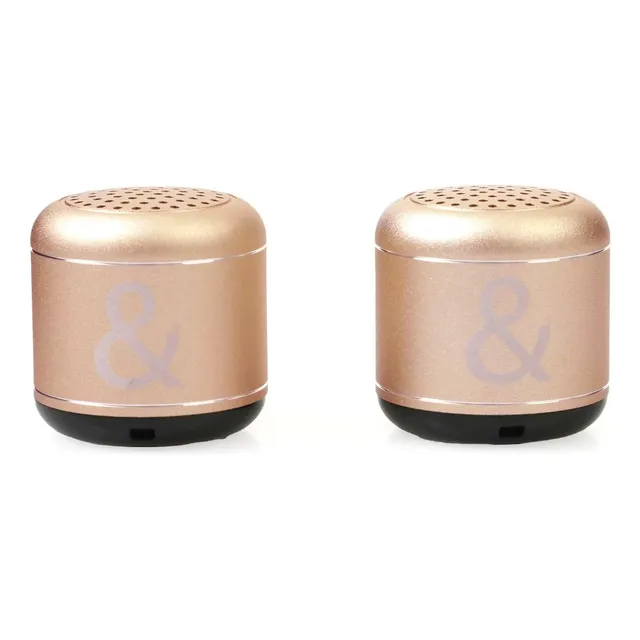 Bocina Portátil Bluetooth Kempler & Strauss Boom Atom Rosa