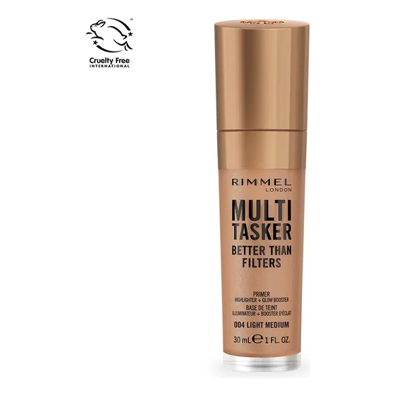 Base de maquillaje líquida Rimmel London MultiTasker Better Than Filter Light Medium 004 Base Primer Multi Tasker Rimmel London tono light medium 004 - 30mL 122g