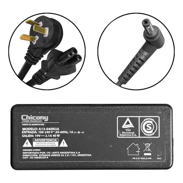 Cargador P Noblex Nb16w101 102 Nb1602 N15w1 Nb1101 W101 W102