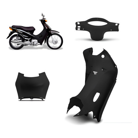 Kit Carenagem Injetado Peças Internas Biz 100 1998 A 2005 Nf Kit Carenagem Injetado Peças Internas Biz 100 1998 A 2005 Nf