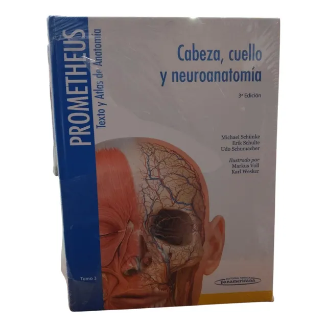 Libro Prometheus, Texto Y Atlas De Anatomía, Tomo 1,2 Y 3