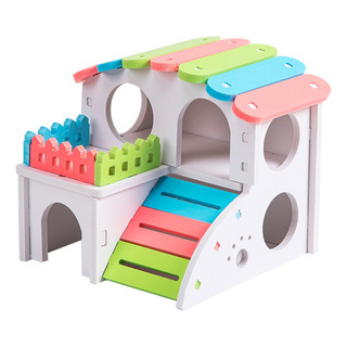 Hideout, Cabaña De Plástico Para Animales Pequeños, Villa De Hideout, Cabaña De Plástico Para Animales Pequeños, Villa De