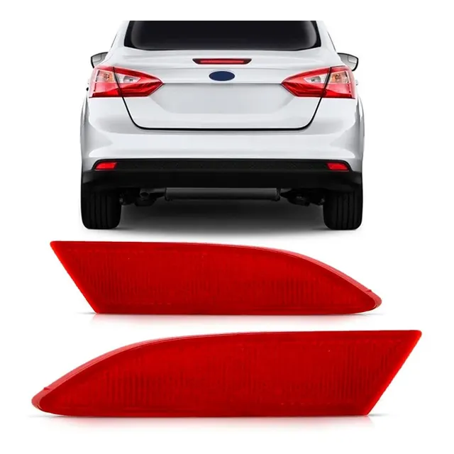 Refletor Parachoque Traseiro Focus Sedan 14 15 16 17 18 19
