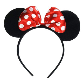 3 Diademas De Mimi Minnie Mouse Moño Rojo Fiesta 3 Diademas De Mimi Minnie Mouse Moño Rojo Fiesta
