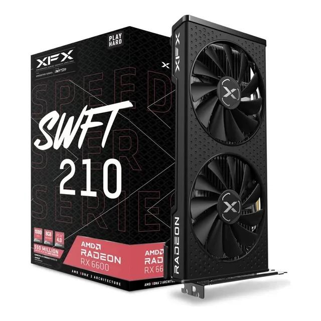 Xfx Speedster Swft 210 Radeon Rx 6600 Core Para Jogos...