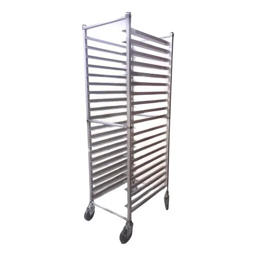 Carro Portabandejas De 20 Tramos Marca Alumware. Bredys