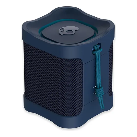 Skullcandy Terrain Mini Bocina Inalámbrica Bluetooth Bocina Impermeable Ipx7 Autonomía De Batería De 14 Horas Correa De Nailon Color Azul Marino
