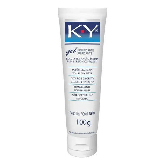 Gel Lubricante Intimo Transparente Soluble En Agua Ky X 100g Sabor Sin sabor | Cuotas sin interés