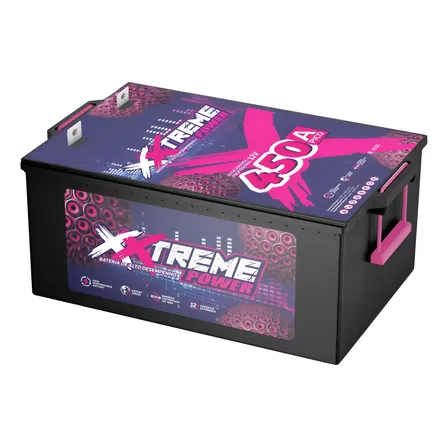Bateria Estacionaria 450a 12v Energia Solar Som Xtreme Power