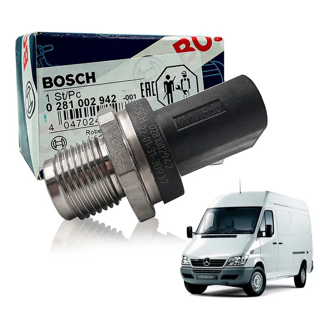 Sensor Pressão Rail Flauta Mercedes Sprinter Cdi 311/313/41