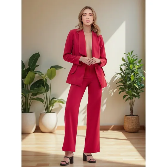 Set Chaqueta Y Pantalon Para Mujer Derek