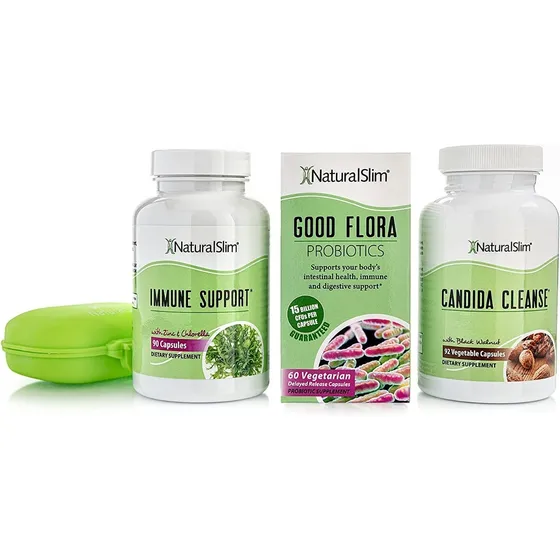 Kit Limpieza Candida Naturalslim  Frank Suarez