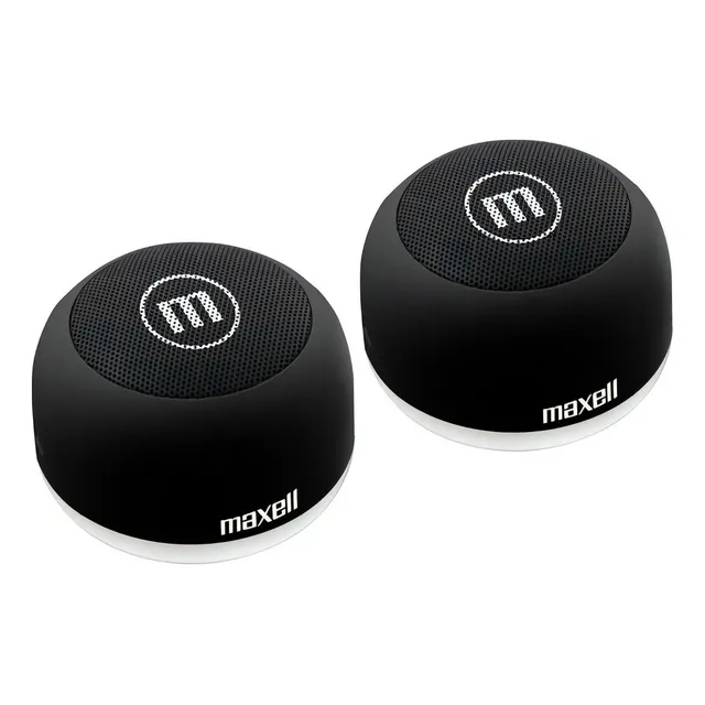 Parlantes Maxell Mini Tws Bluetooth Con Iluminación Led