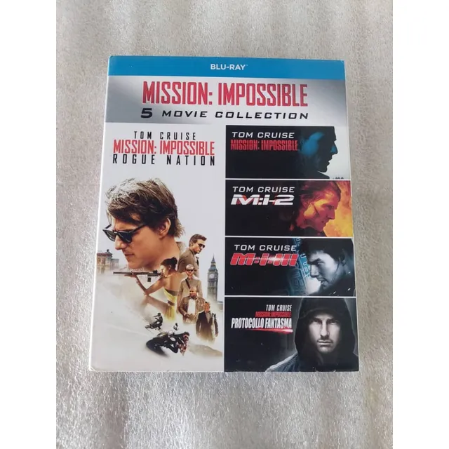 Mision Imposible 5 Peliculas Blu-ray Originales Como Nuevas