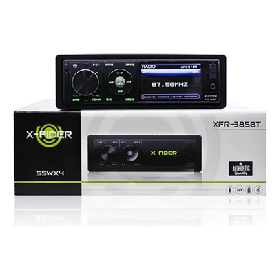 Radio X-fider Xfr385bt  Pantalla 3  1 Din Dvd-usb-aux-sd-bt
