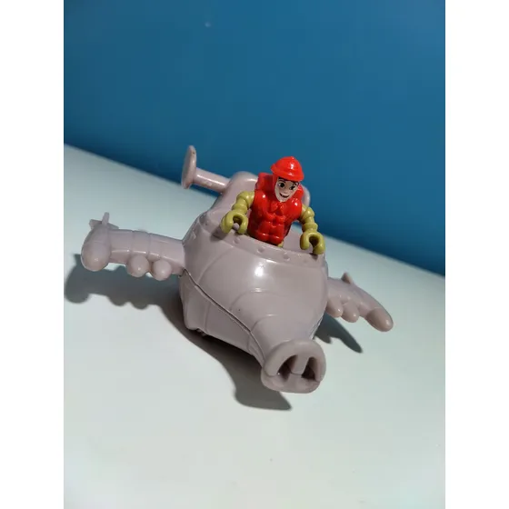 Juguete Nave Chicken Little + Mini Muñeco