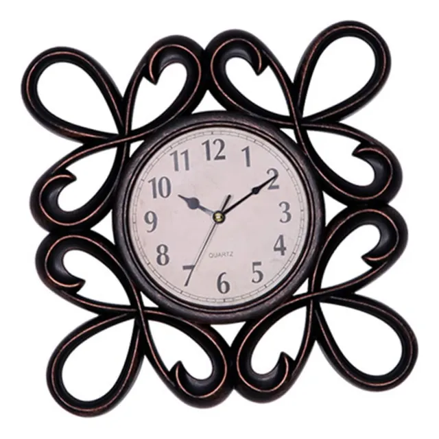 Reloj Silencioso Pared Vintage Decorar Decorativo Europeo